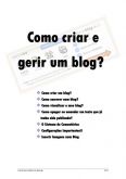 Como criar e gerir um Blog